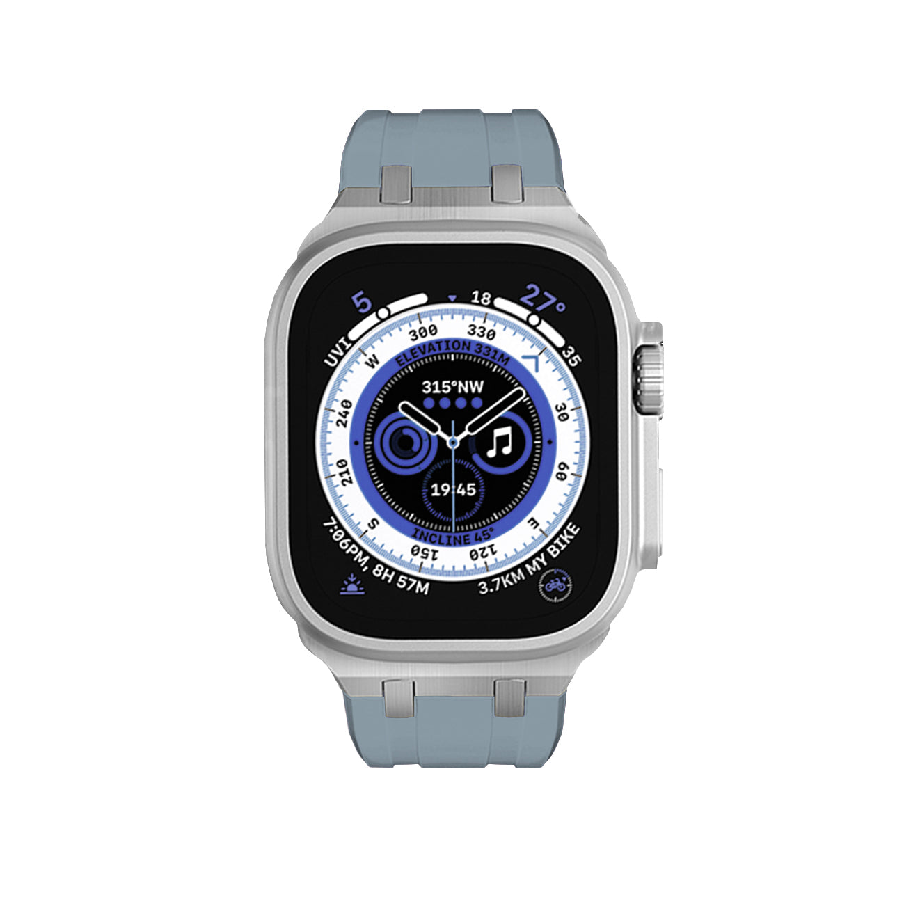 Apple Watch Ultra 用 透明ケース - ブラック – Serafinoluxury™